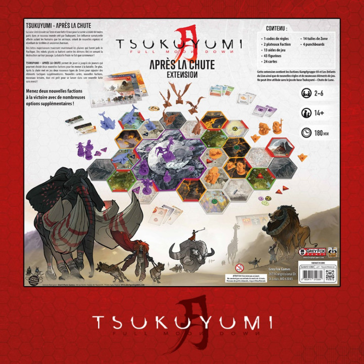 JEUX EXPERTS - Tsukuyumi : Après la Chute Extension (Boite abimée)