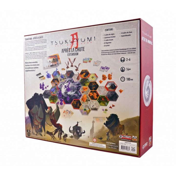 JEUX EXPERTS - Tsukuyumi : Après la Chute Extension (Boite abimée)