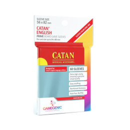 SLEEVES - x60 PRIME Sleeves Gamegenic - Catan-sized 56x82