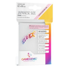 x60 PRIME Sleeves Gamegenic - Japanese 62x89 - SLEEVES