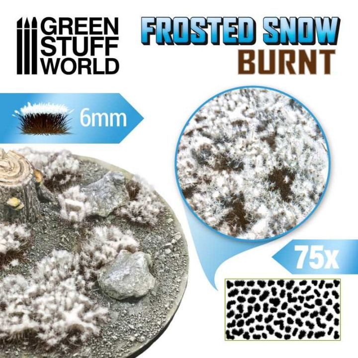 Shrubs Tufts - 6mm - Frosted Snow - TOSSE ALLE ERBE
