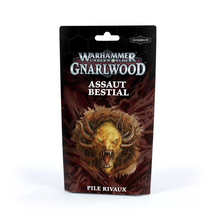 FIGURINES - Warhammer Underworlds: Gnarlwood – Pile de Rivaux Assaut Bestial