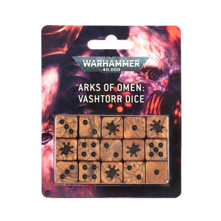ACCESSOIRES JEUX DE SOCIÉTÉ - Les Arches Fatidiques: Set de Dés de Vashtorr