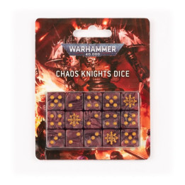Chaos Knights Dice Set - DICE - COUNTERS