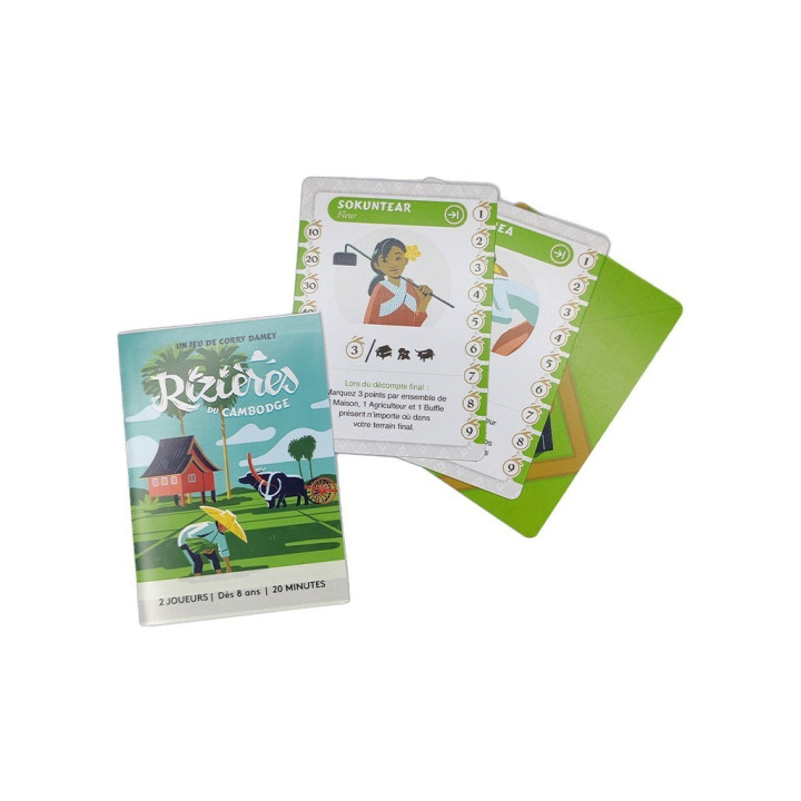 Rizières du Cambodge - GIOCHI DA TAVOLO