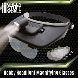 Lunettes Loupe grossissante pour Travail de Précision - STRUMENTI PER IL MODELLISMO + ACCESSORI