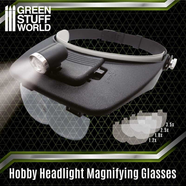 Lunettes Loupe grossissante pour Travail de Précision - STRUMENTI PER IL MODELLISMO + ACCESSORI
