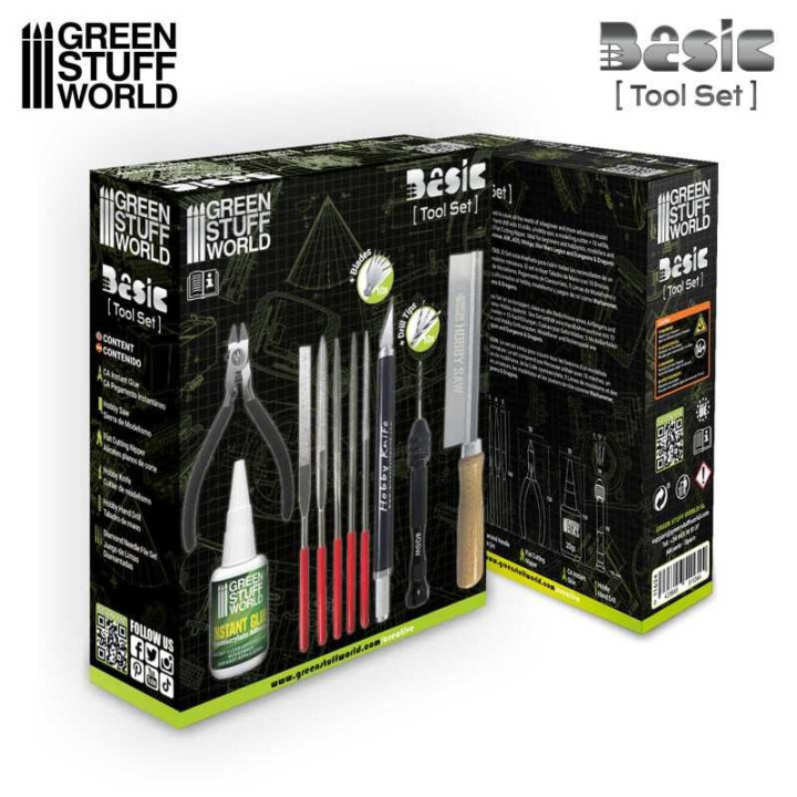 Basic Tool set - MODELLING TOOLS + ACCESSORIES