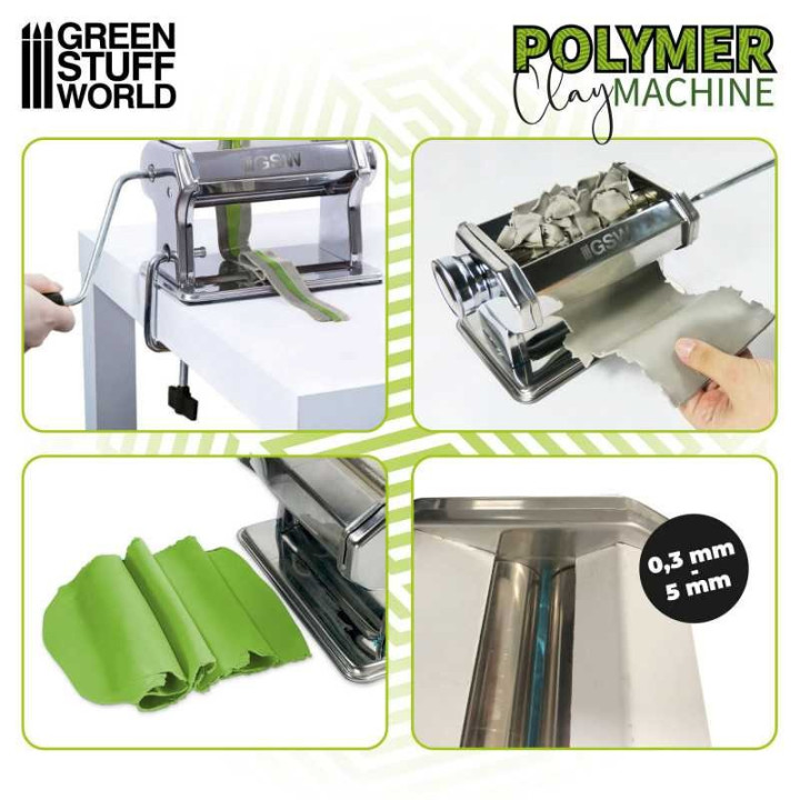 ACCESSOIRES - Machine de laminage d'argile polymère