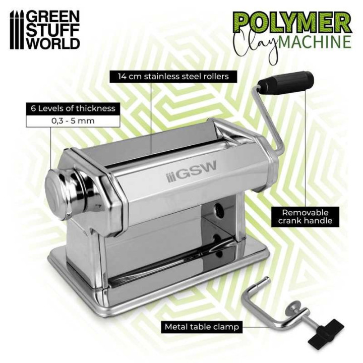 ACCESSOIRES - Machine de laminage d'argile polymère