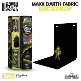 PHOTOGRAPHIE - Toiles de fond - Maxx Darth Noir 215x455mm