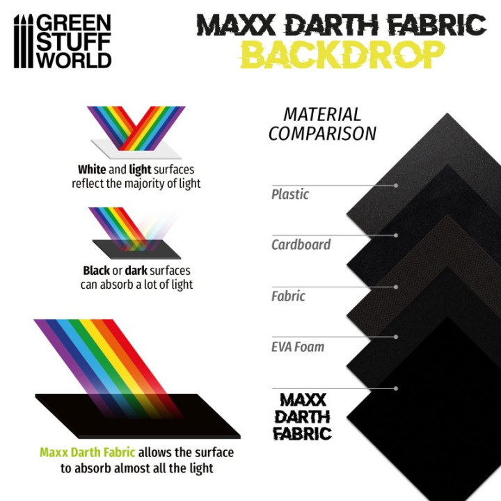 Maxx Darth Black - Photo background 215x455mm - PHOTOGRAPHY