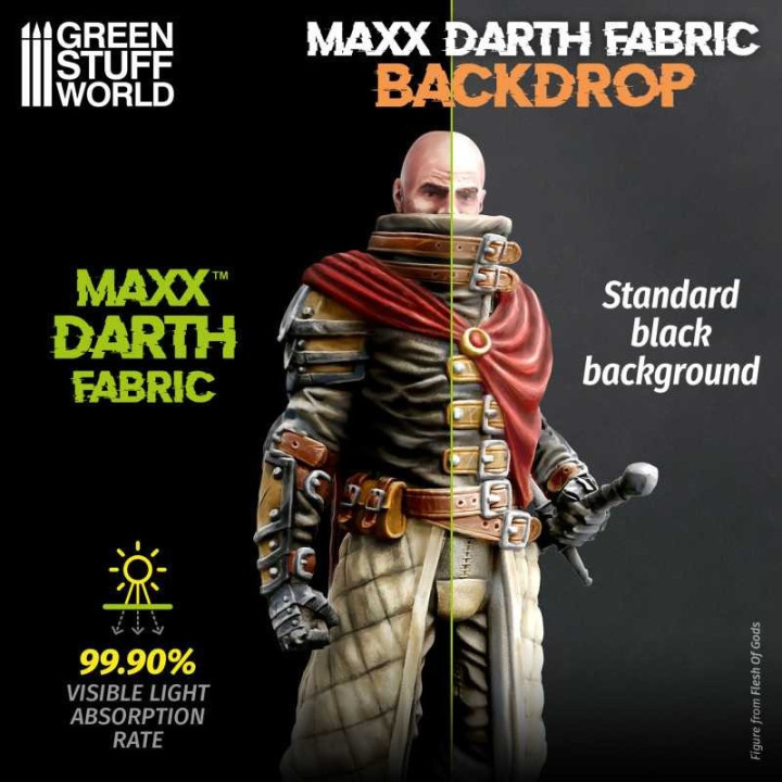ACCESSOIRES - Toiles de fond - Maxx Darth Noir - 300x400mm