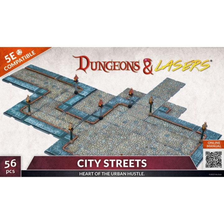 TERRAINS - Dungeons & Lasers - City Streets
