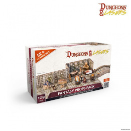 TERRAINS - Dungeons & Lasers - Fantasy Props Pack