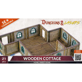 TERRAINS - Dungeons & Lasers - Wooden Cottage