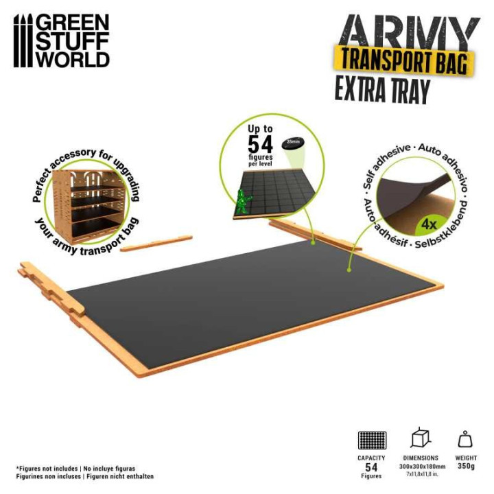 Army Transport Bag - Extra Tray - MINIATURE CARRY CASE