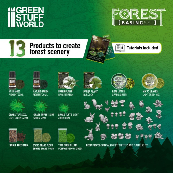 Basing Sets - Forest - PAINTINGS