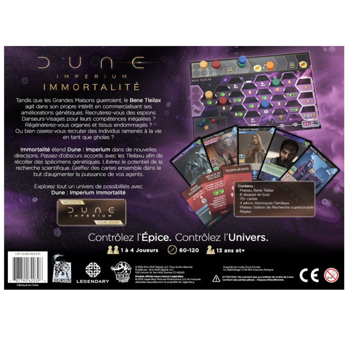 Dune : Imperium - Immortalité - GESELLSCHAFTSSPIELE