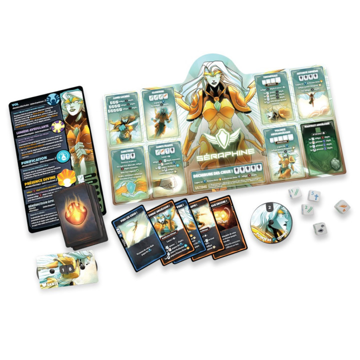 A TRIER - Dice Throne S2- Séraphine vs Reine Vampire