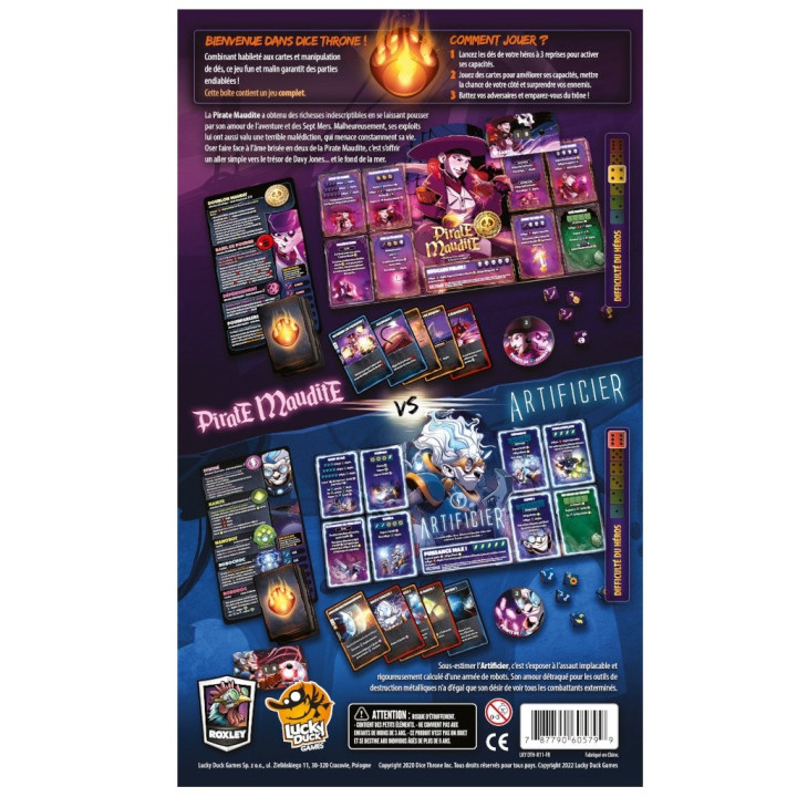 Dice Throne S2- Artificier vs Pirate Maudite - ZU SORTIEREN