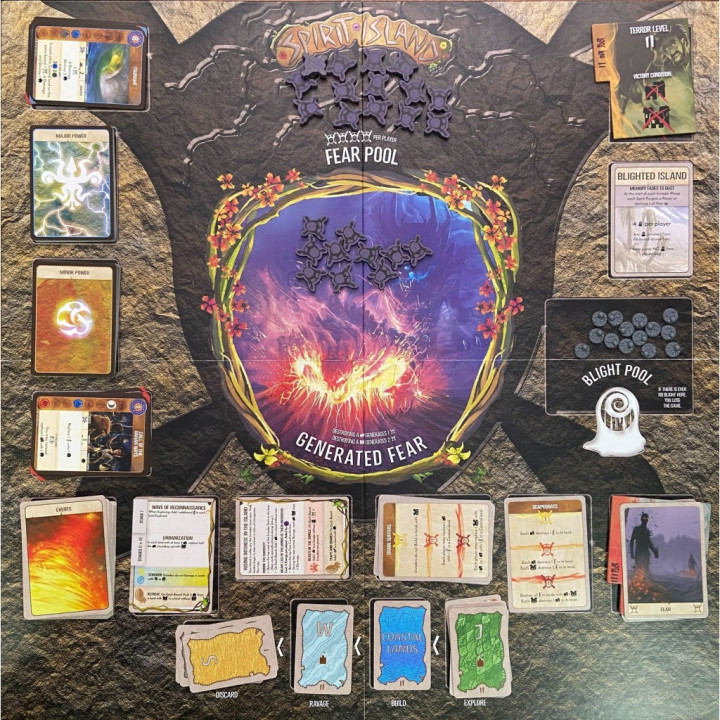 JEUX DE SOCIÉTÉ - Spirit Island: Deluxe Invaders Board