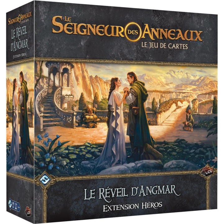 JEUX DE CARTES - Le Seigneur des Anneaux JCE - Le Réveil d'Angmar - Extension Héros