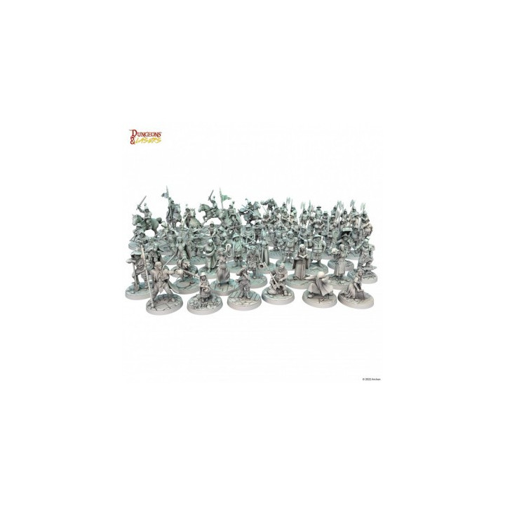Dungeon & Lasers - Décors - Townsfolk Miniature Pack - ACCESSORIES