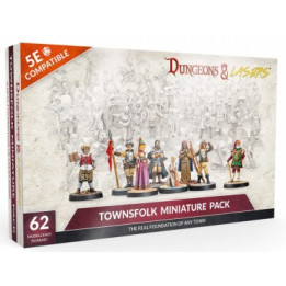 ACCESSOIRES - Dungeon & Lasers - Décors - Townsfolk Miniature Pack