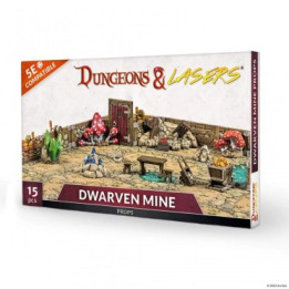 TERRAINS - Dungeon & Lasers - Décors - Dwarven Mine Props