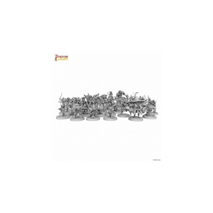 Dungeons & Lasers - Figurines - NPC Miniature Pack - GIOCHI DA TAVOLO