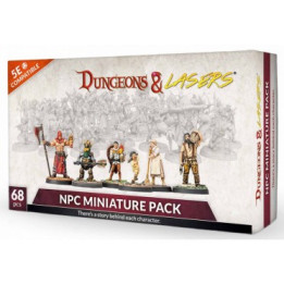 Dungeons & Lasers - Figurines - NPC Miniature Pack - GIOCHI DA TAVOLO
