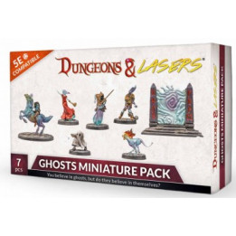 Dungeons & Lasers - Figurines - Ghosts Miniatures Pack - ROLE-PLAYING