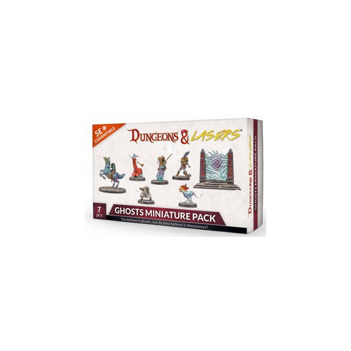 Dungeons & Lasers - Figurines - Ghosts Miniatures Pack - ROLE-PLAYING