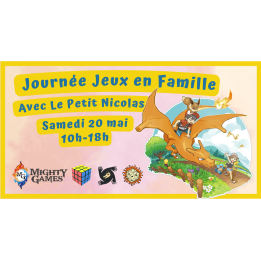 JEUX DE SOCIÉTÉ - Journée jeux en famille