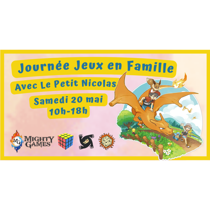 JEUX DE SOCIÉTÉ - Journée jeux en famille