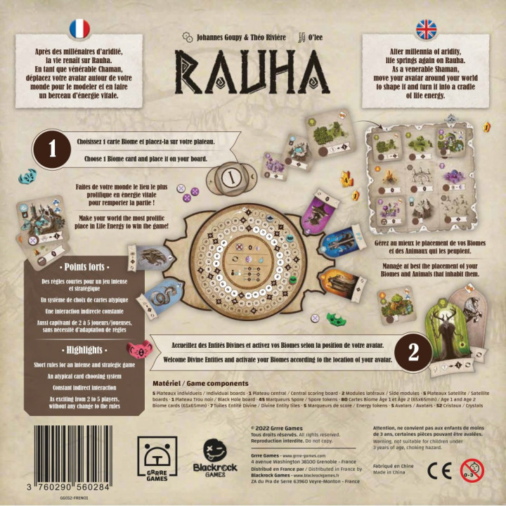 JEUX DE SOCIÉTÉ - Rauha