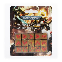 Arks of Omen: Sanguinary Guard Dice Set - MINIS