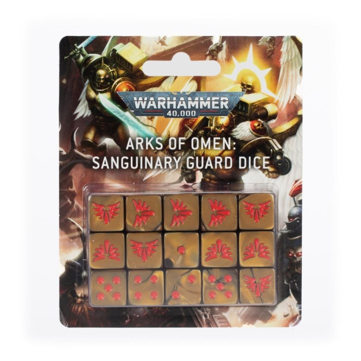 Arks of Omen: Sanguinary Guard Dice Set - MINIS