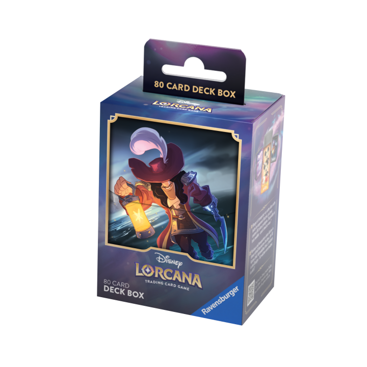 Disney Lorcana - Deck Box "CAPTAIN HOOK" - LORCANA