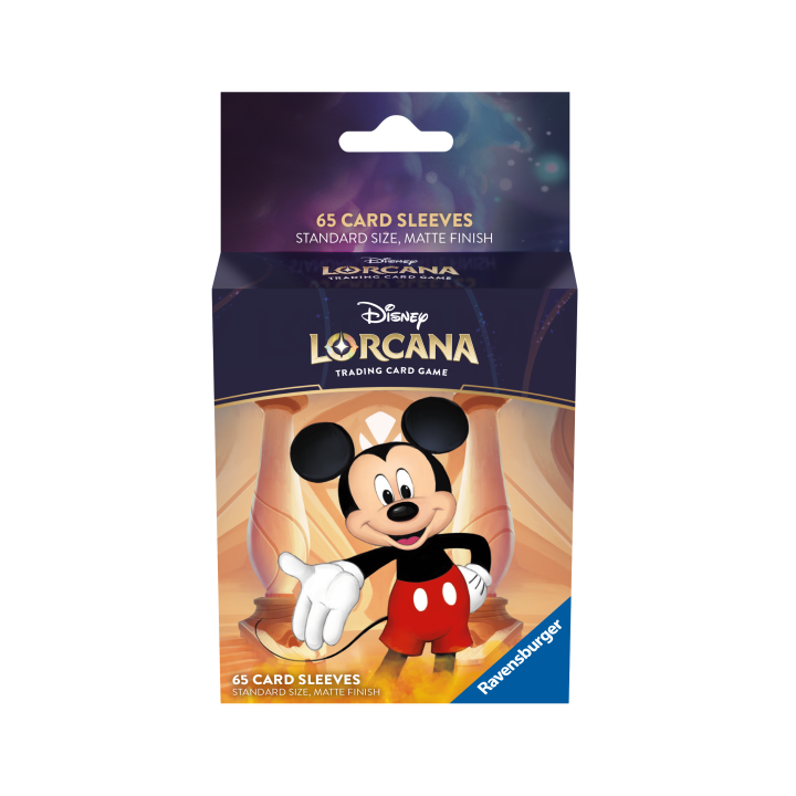 LORCANA - Disney Lorcana - Sleeves "MICKEY MOUSE" (65 Sleeves)