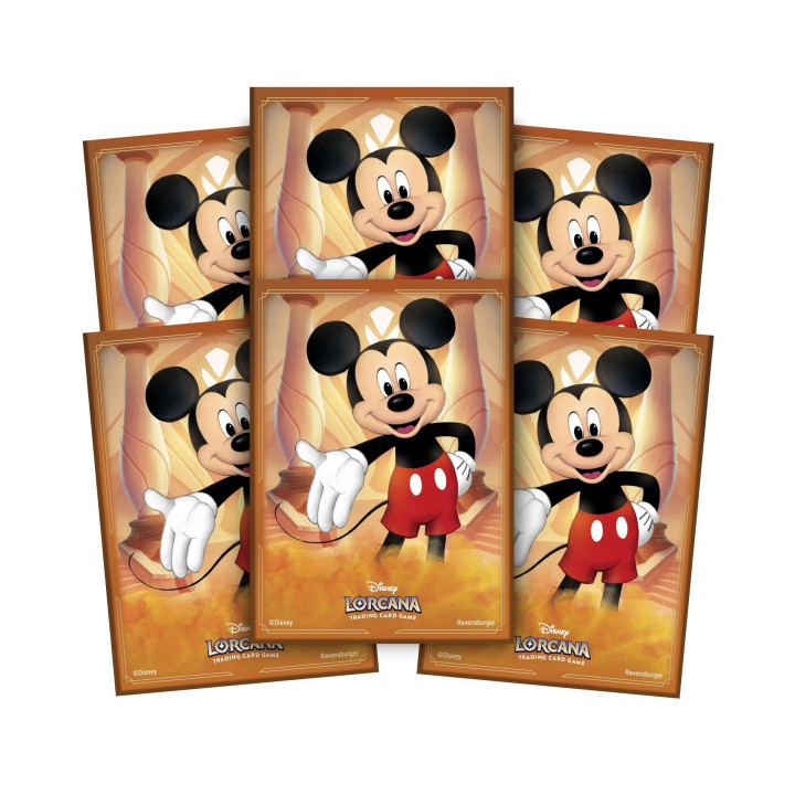 LORCANA - Disney Lorcana - Sleeves "MICKEY MOUSE" (65 Sleeves)