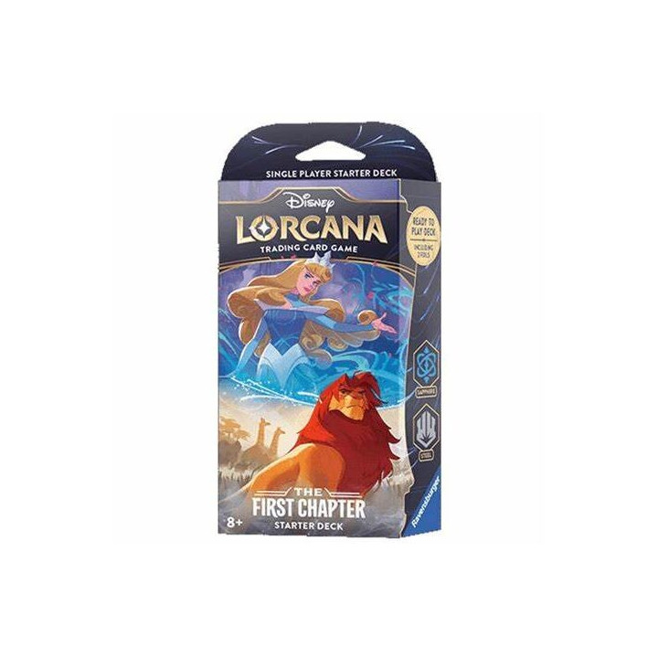 Disney Lorcana - Starter set "THE FIRST CHAPTER" Steel Sapphire - LORCANA