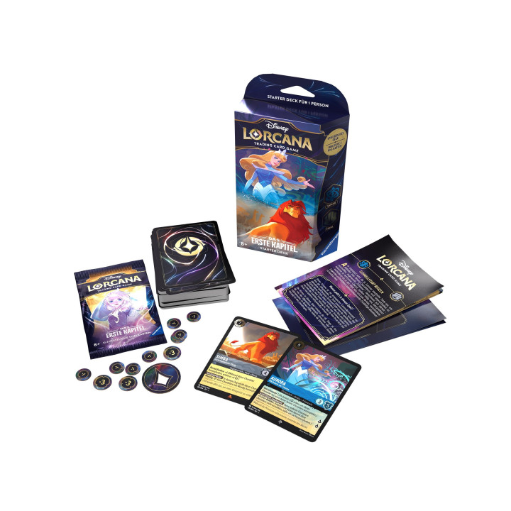 Disney Lorcana - Starter set "THE FIRST CHAPTER" Steel Sapphire - LORCANA