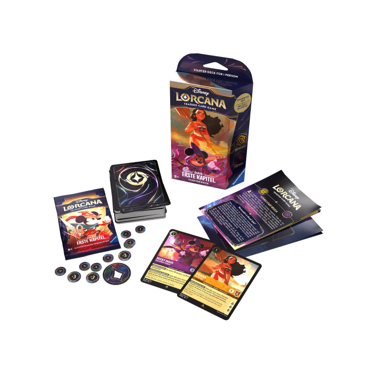 Disney Lorcana - Starter Set "THE FIRST CHAPTER" Amber Amethyst - LORCANA