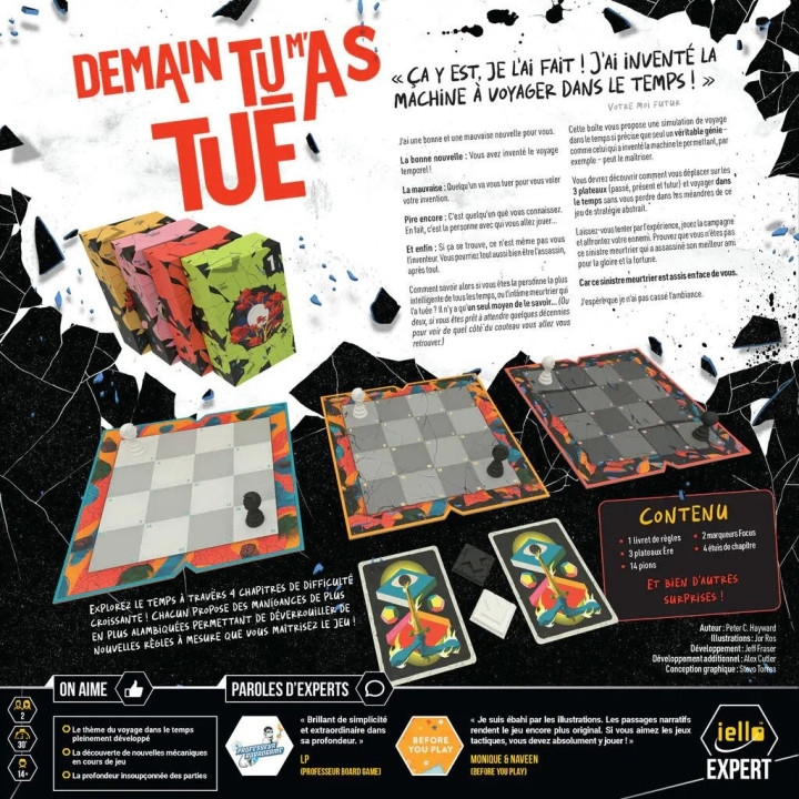JEUX EXPERTS - Demain Tu M'as Tué
