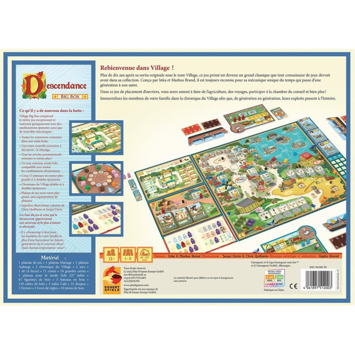 JEUX EXPERTS - Descendance - Big Box