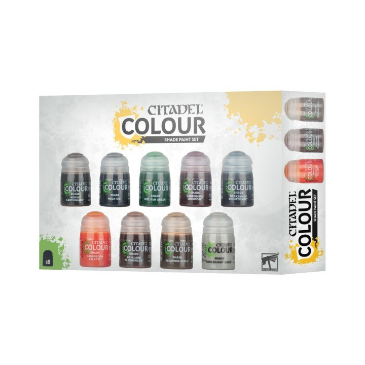PEINTURES - Citadel Colour: Set de Peintures Shade