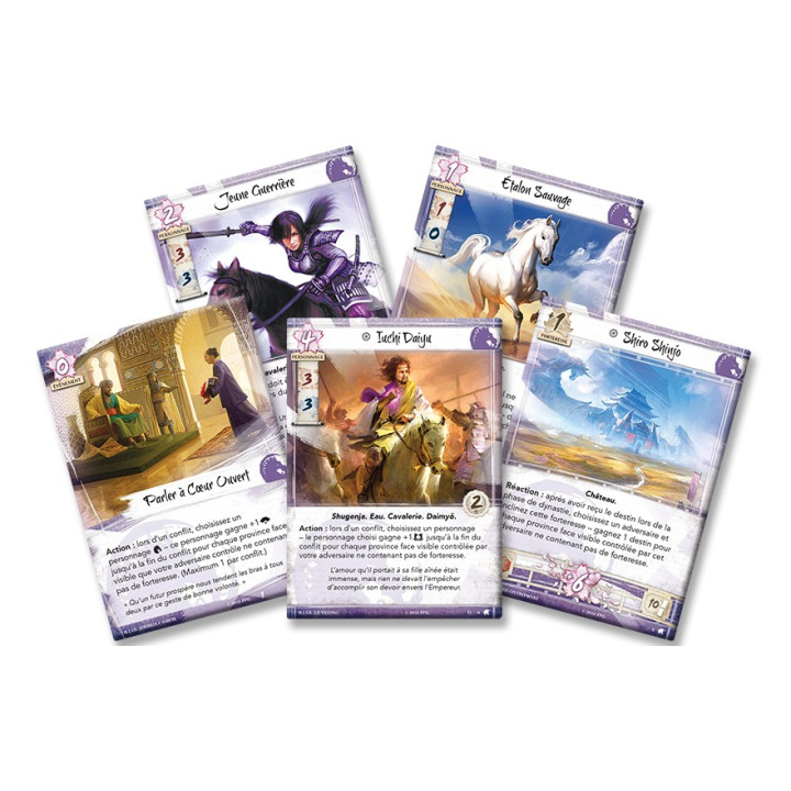 The Legend of the Five Rings - Wind Warriors - BOARD GAMES