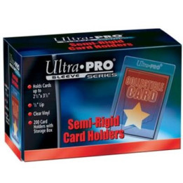 Ultra-Pro - Semi-Rigid Card Holders 1/2" lip (x200) - SLEEVES